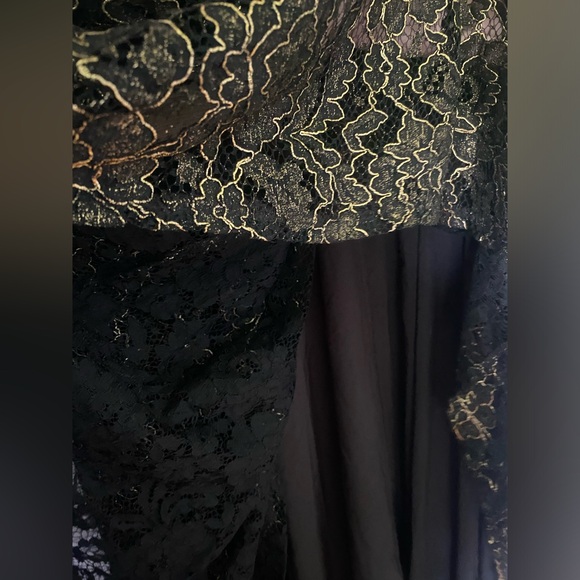 Black and Gold lace Eloquii dress, NWT, sz 22 - Picture 7 of 11